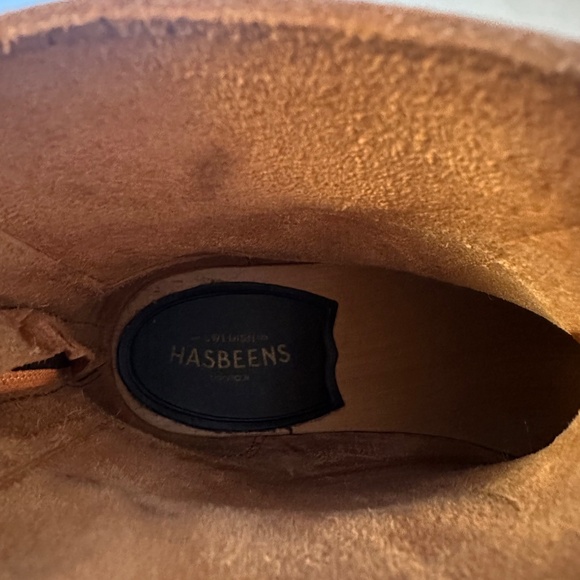 Swedish Hasbeens Stitchy Boots in Light Brown | Size 36 - Picture 11 of 11
